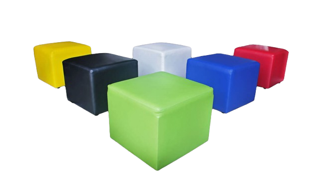 PUFF KOTAK WARNA WARNI